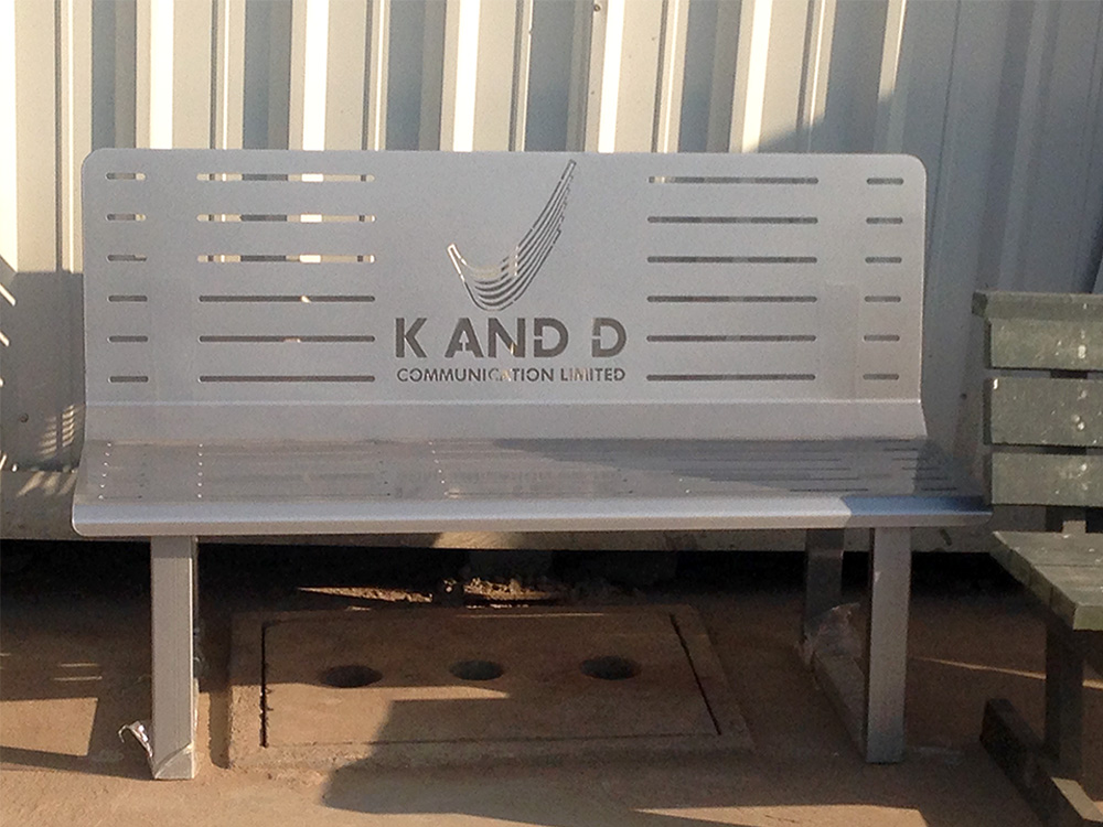 Stainless Steel Street Bench